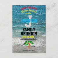 Tout nom Réunion de famille tropicale avec n'impor