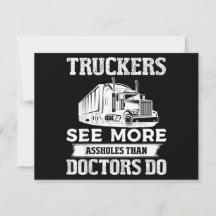 Save The Date Truckers Voir plus Drôle Dons de Conducteur de Cam