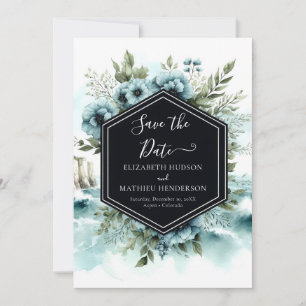 Save The Date Typographie Simple Mariage Nautique