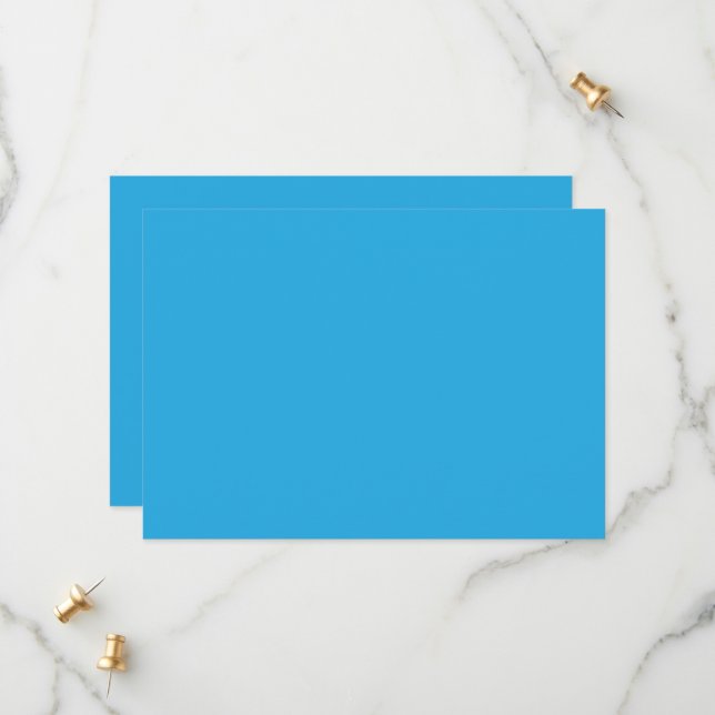 Save The Date un arrière - plan bleu avec un (Devant/Arrière en situation)