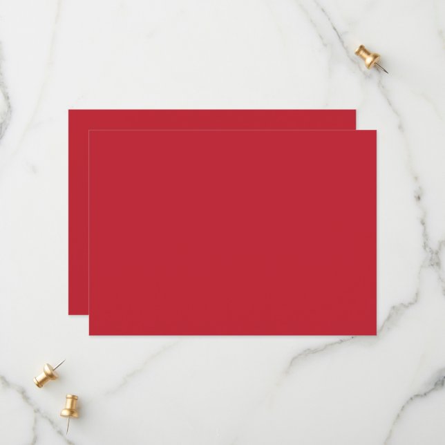 Save The Date un arrière - plan rouge avec un (Devant/Arrière en situation)
