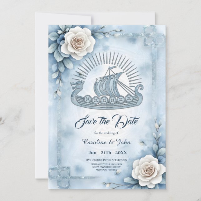 Save The Date Un coeur steampunk impressionnant (Devant)