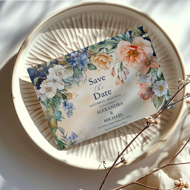 Save The Date Unique Victorian Royal Elegance Mariage (Créateur téléchargé)