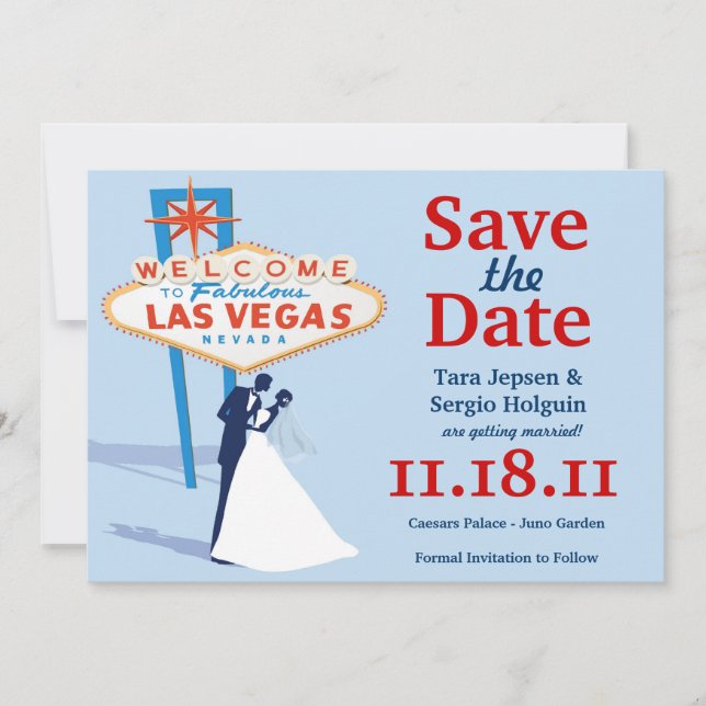 Save The Date Vegas Sauvez la Date ! (Devant)