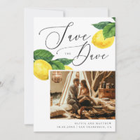 Verger de Citrons Rustique. Mariage Élégant dans u