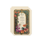 Vintage Floral Art Nouveau Mariage