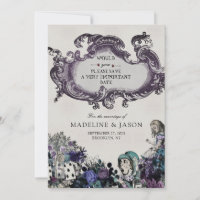 Vintage Grey Dark Alice au pays des merveilles Mar