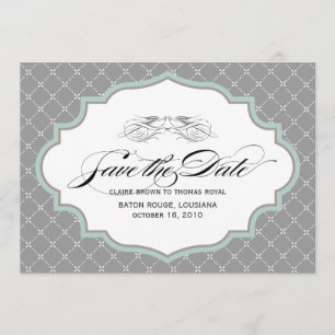 Save The Date {vintage inspiré} enregistrer la date