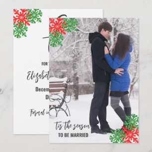 Save The Date Voici Le Mariage De Noël De La Saison