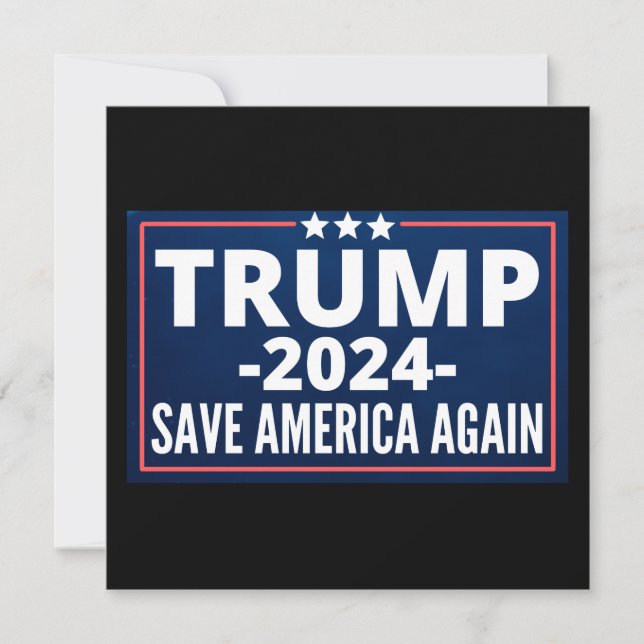 Save The Date vote, trump 2024, trump 2024, 2024, trump 2020 (Devant)