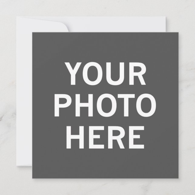 Save The Date Votre photo ici (Devant)