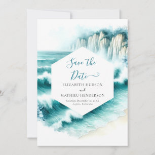 Save The Date Whimsical Stylish Mariage nautique