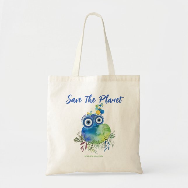 Save The Planet Tote Bag (Devant)