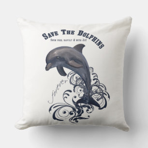 SaveTheDolphins - Coussin