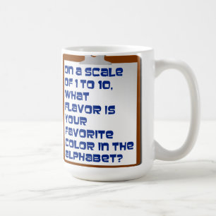 Saveur de l'Alphabet Mug