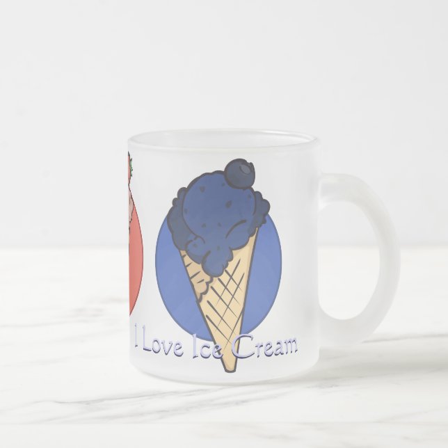Saveurs de crème de glace Mug (Droit)