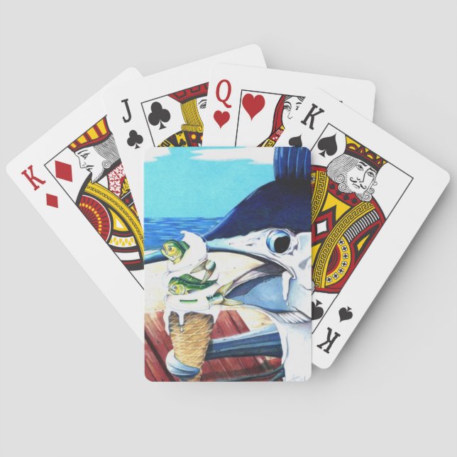 Saveurs des cartes de jeu d'été (dos)
