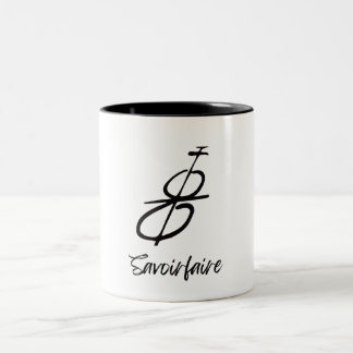 Savoir Faire Signature Mug à café à deux tons