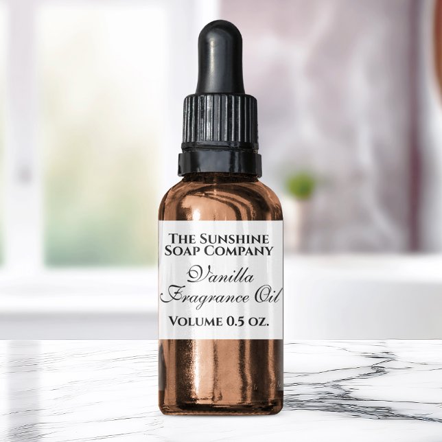 Savon blanc vintage et étiquette cosmétique (Créateur téléchargé)