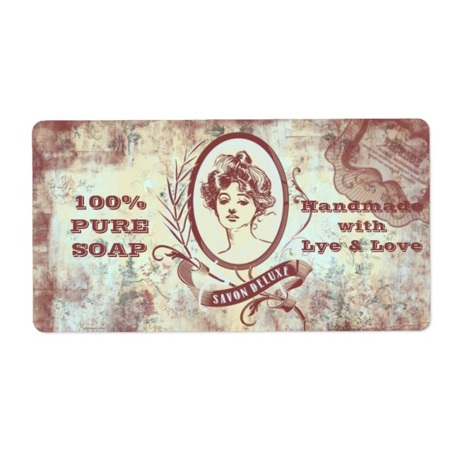 SAVON DELUXE - Étiquette (Devant)