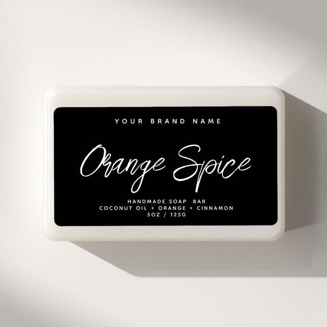 Savon moderne simple élégant cosmétique étiquette (Créateur téléchargé)