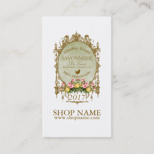 SAVONNERIE ~ Carte de visite