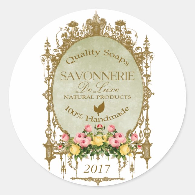 SAVONNERIE ~ Sticker (Devant)