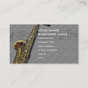 Saxophone - carte d'industrie musicale