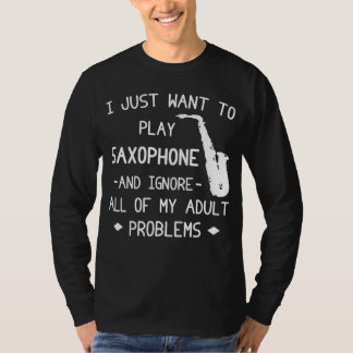 Saxophone Serenade to Escape! Drôle Tee & Sweat -