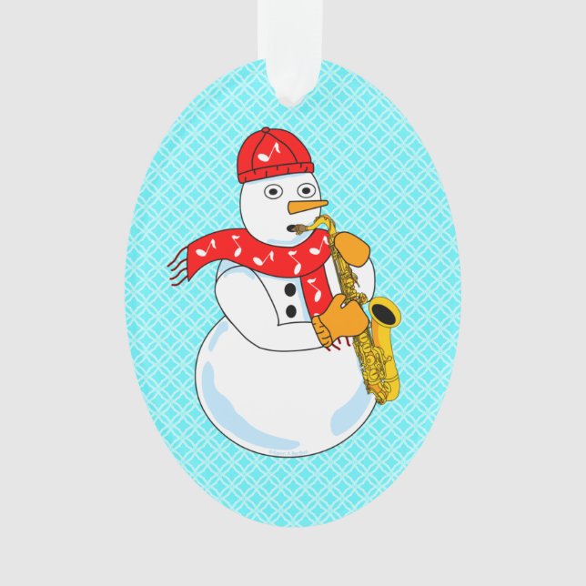 Saxophone Snowman (devant)
