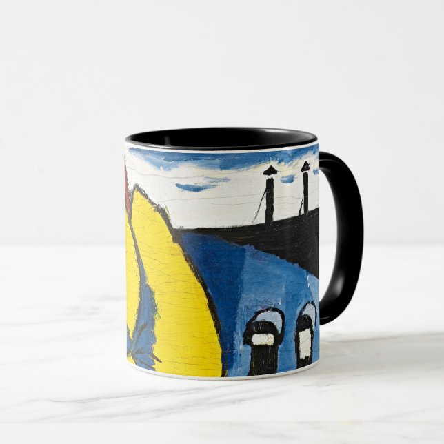 Sayen Trees 1912 Modernist Art Mug (Devant droit)