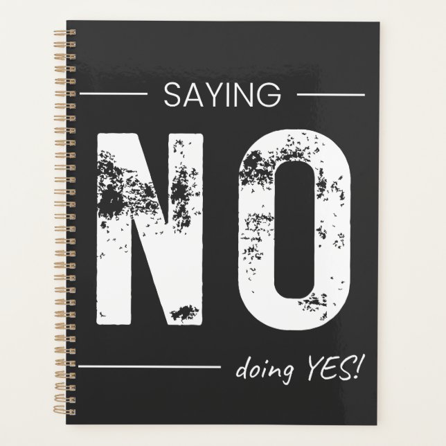 Saying NO, Doing YES! Sarcastic Humor Design (Devant)