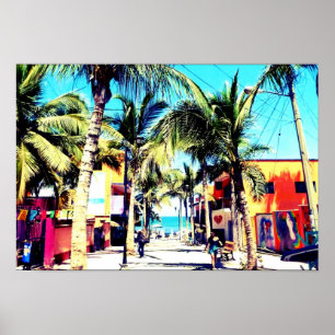 Sayulita, Mexique - affiche