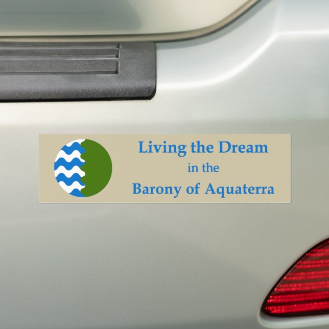 SCA Aquaterra Bumper Sticker (En voiture)