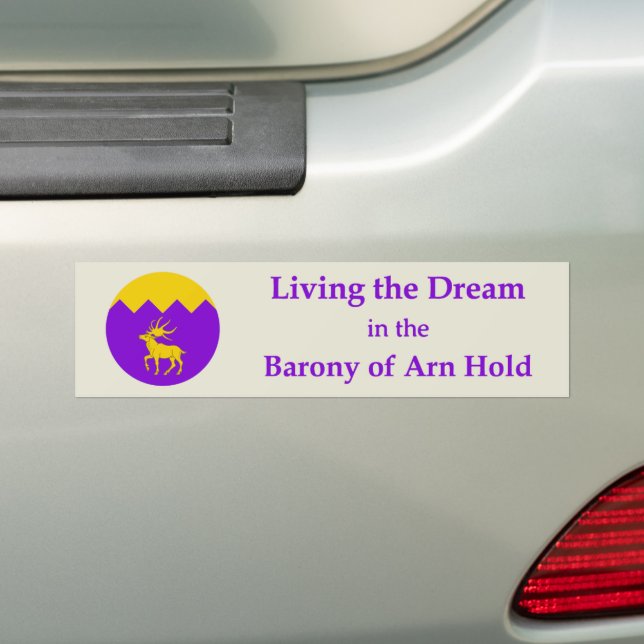 SCA Arn Hold Bumper Sticker (En voiture)
