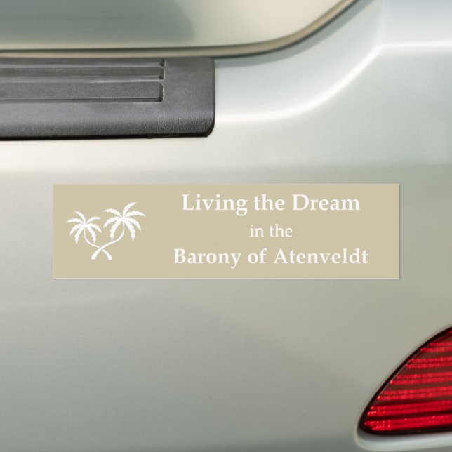 SCA Barony of Atenveldt Bumper Sticker (En voiture)