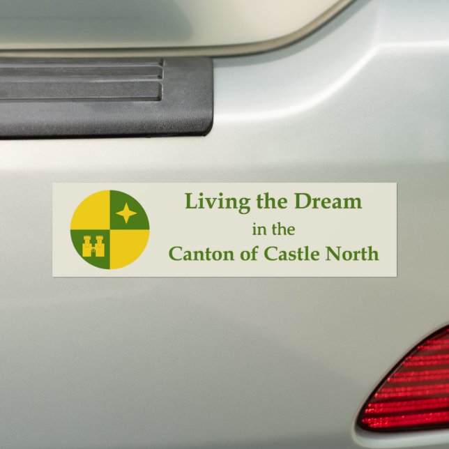SCA Castle North Bumper Sticker (En voiture)