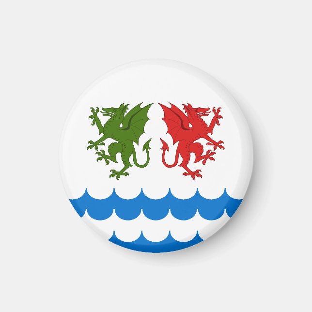 SCA Dragons Bay Magnet (Devant)