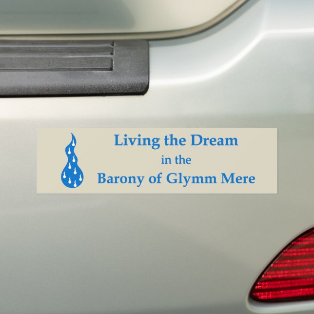SCA Glymm Mere Bumper Sticker (En voiture)