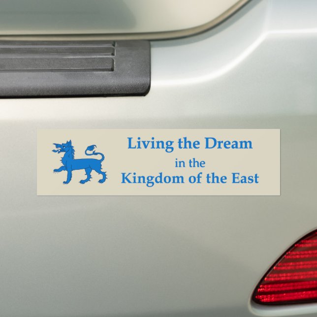 SCA Kingdom of the East Bumper Sticker (En voiture)