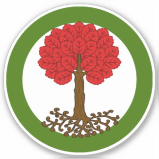 SCA Myrgan Wood Vinyl Sticker