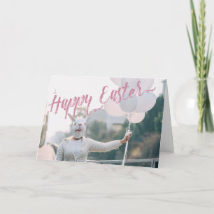 Scandale Costume lapin de Pâques Funny Carte de Pâ