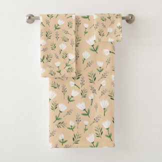 Scandinavian white Floral