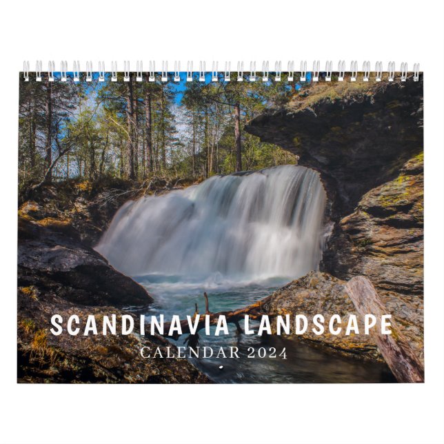 Scandinavie Calendrier Paysages 2024 (Protection)