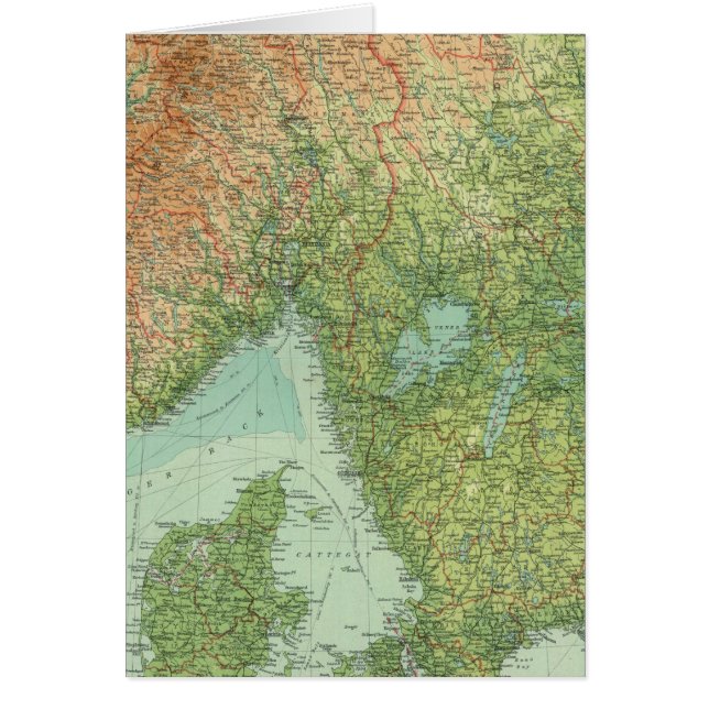 Scandinavie du Sud et Danemark (Devant)