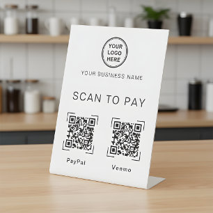 Scanner pour Payer Panneau de signalisation de c
