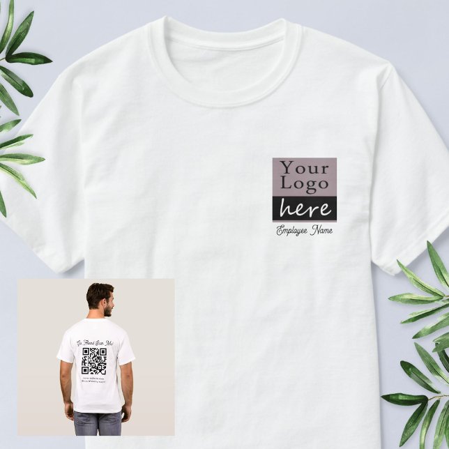 Scannez-moi Code QR Événement Commercial T-Shirt V (Créateur téléchargé)