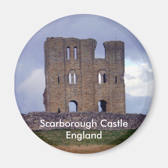 Scarborough Castle England aimant (Devant)