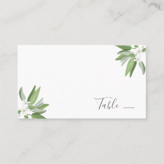 Scarborough Sage Mariage Siège Cartes de lieu