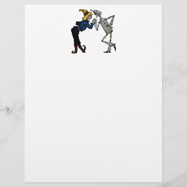 Scarecrow et Tin Man (Devant)